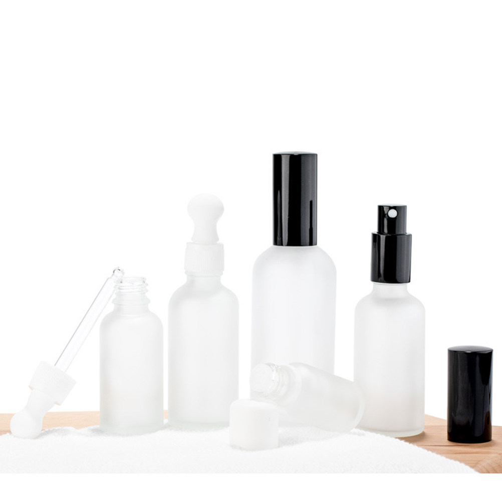 Misting Bottle Fine - زجاجتان رذاذ زجاجيتان غير شفافتين سعة