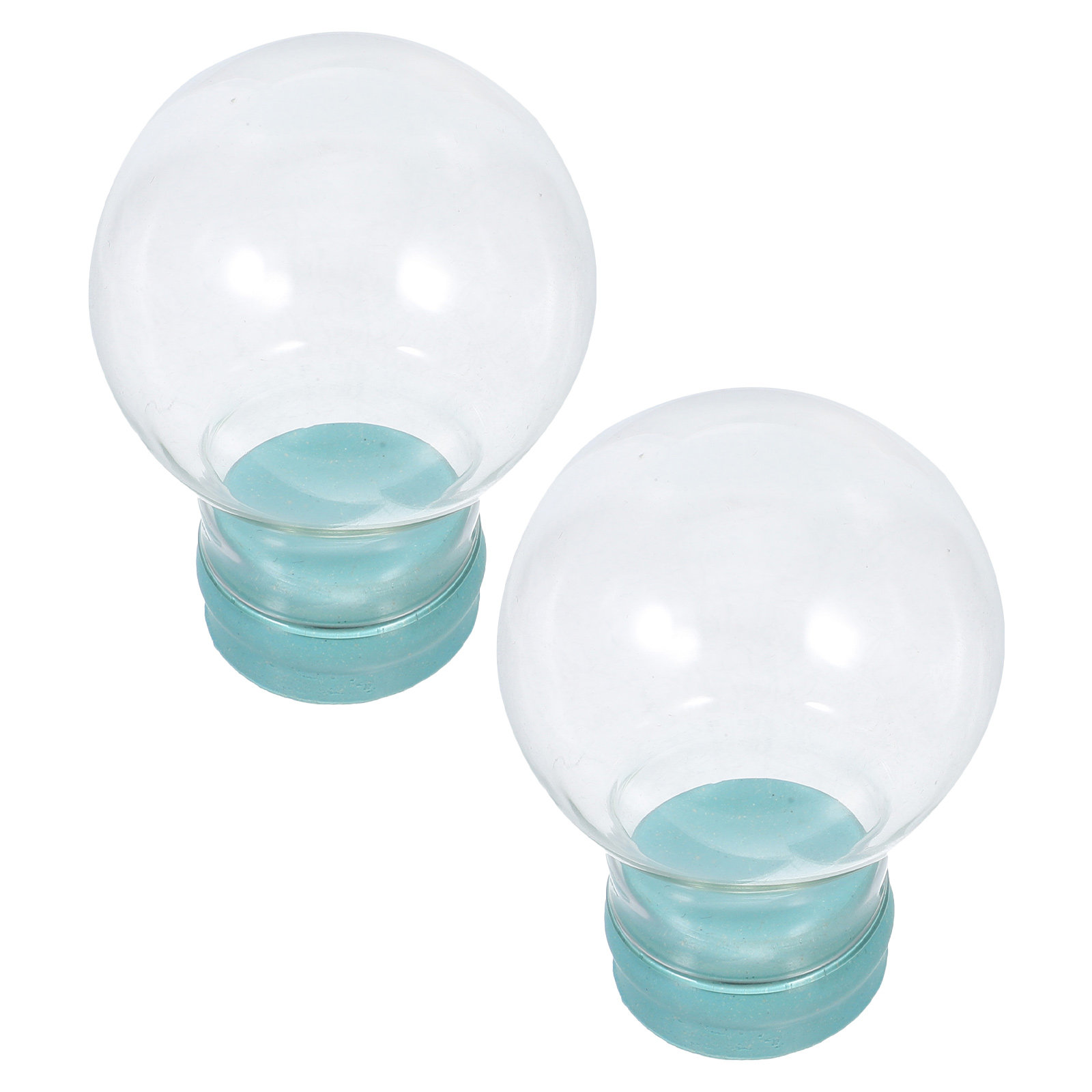 قطعتان من كرة الثلج الشفافة ال - مراجعة Plastic Dome Clear وسعره